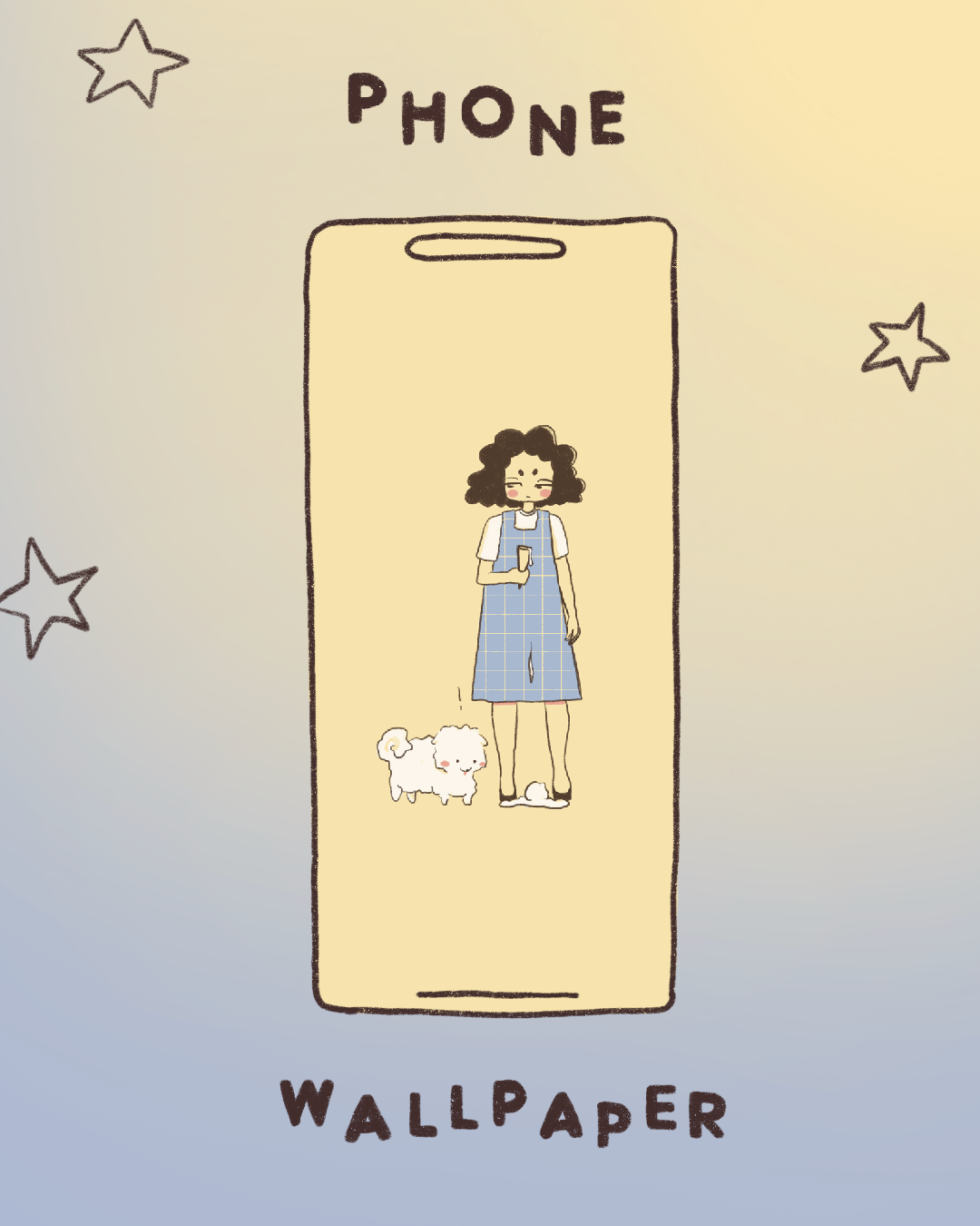 Digital wallpaper - Ice Cream