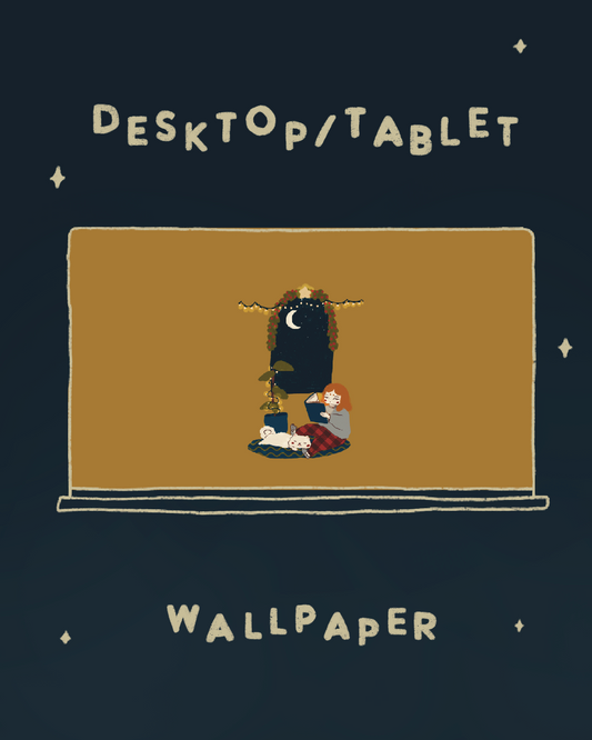 Digital wallpaper - Cozy Night