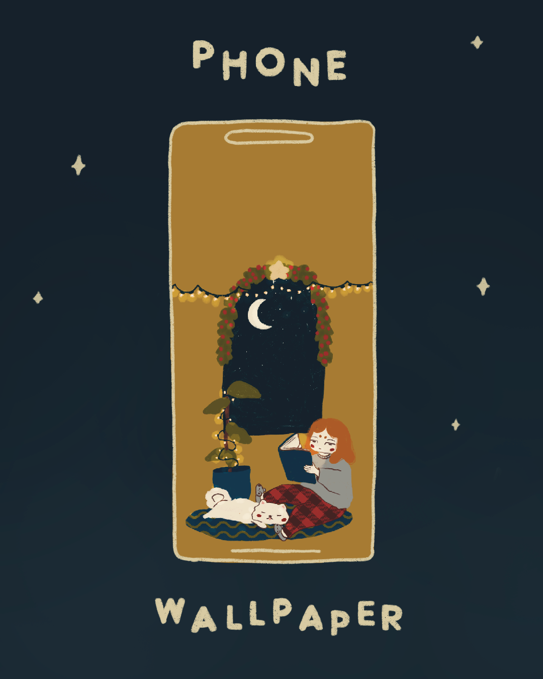 Digital wallpaper - Cozy Night