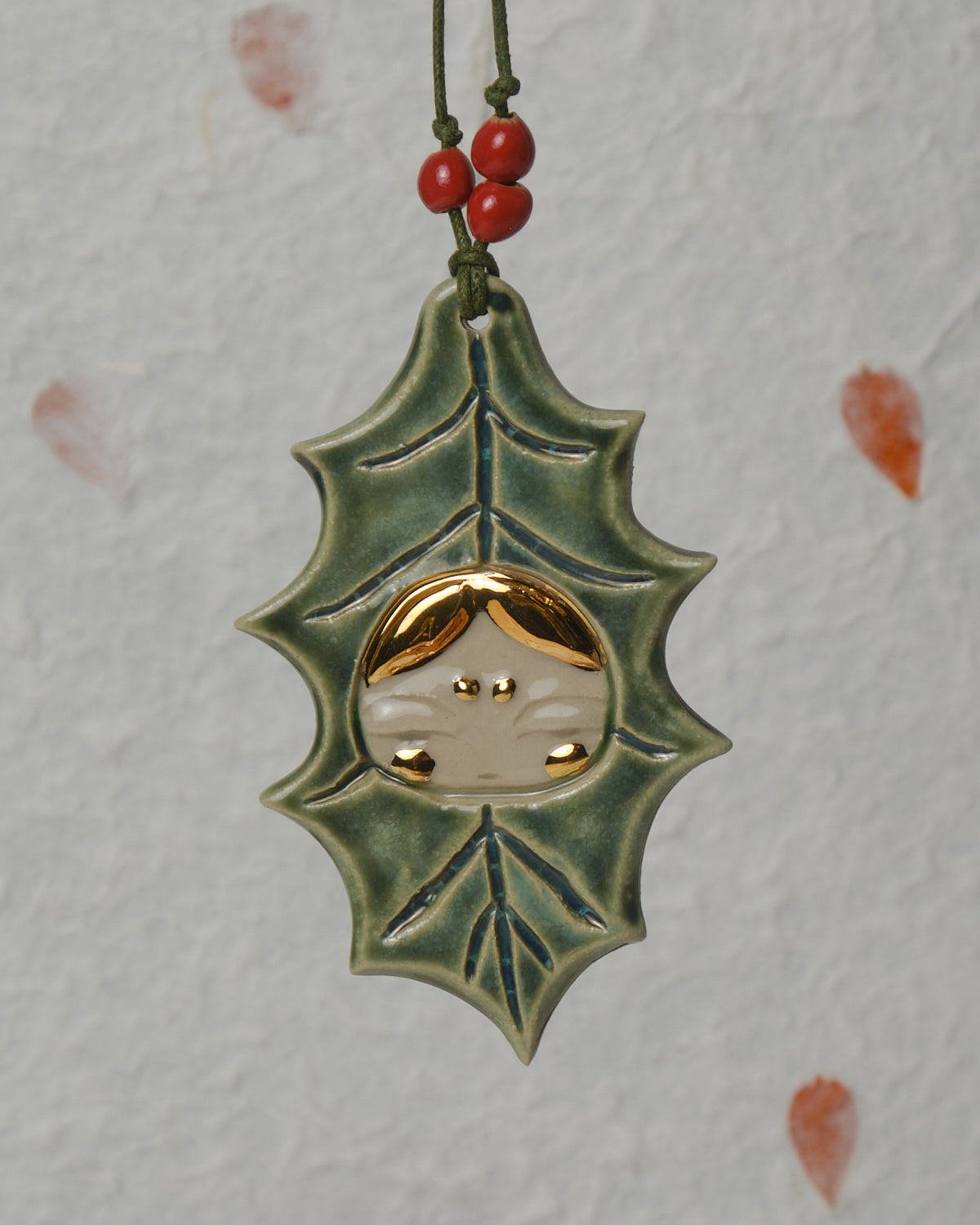 Holly Ornament