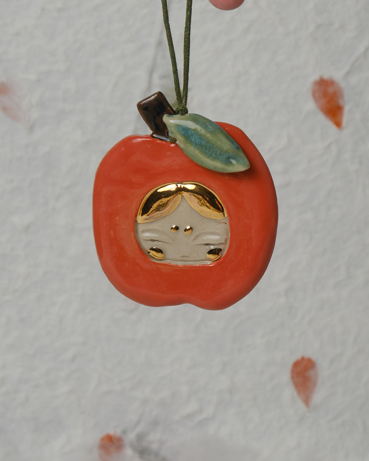 Apple Girl Ornament II