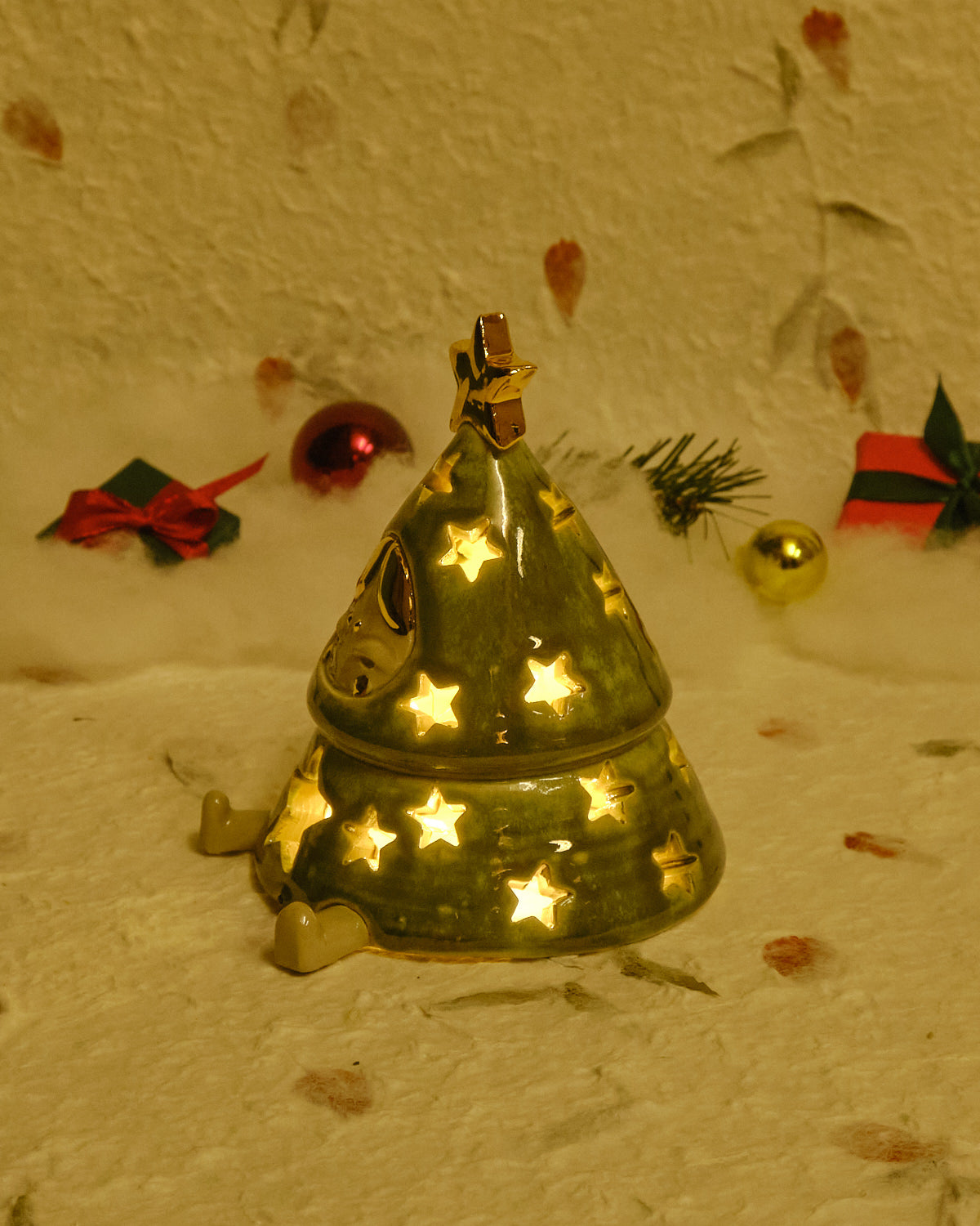 Christmas Tree Fairy-Light Holder