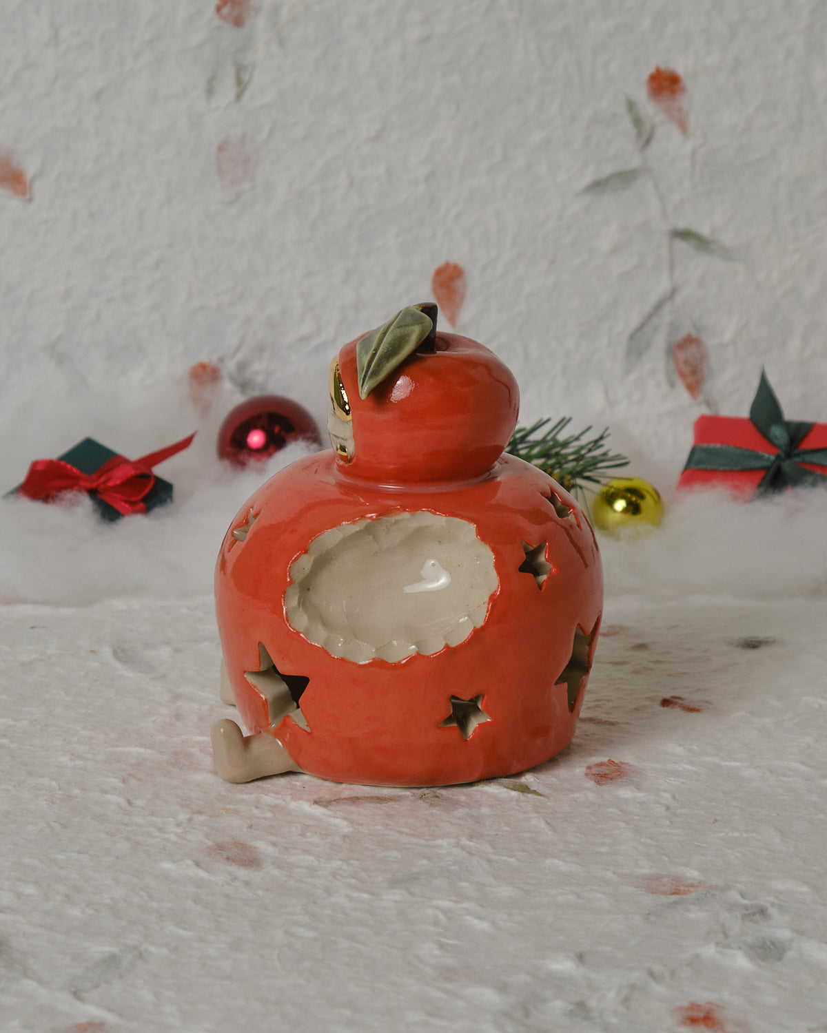 Apple Girl Fairy-Light Holder