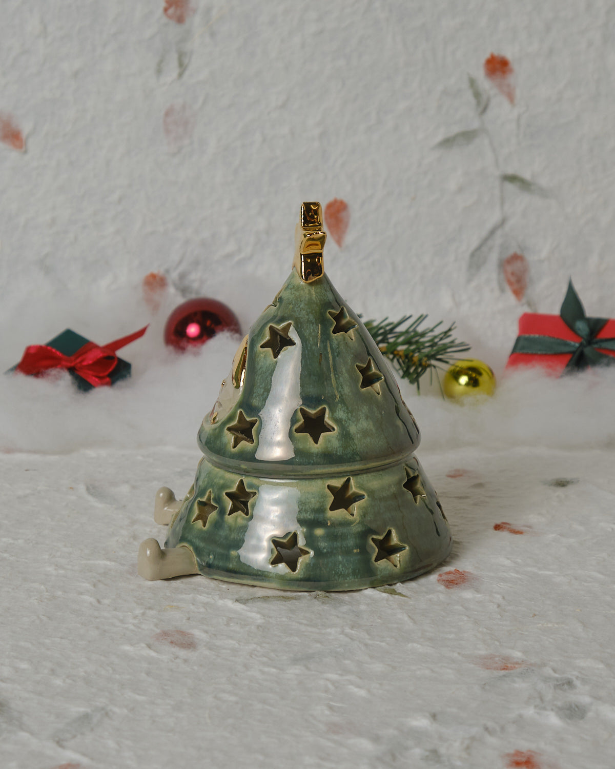 Christmas Tree Fairy-Light Holder