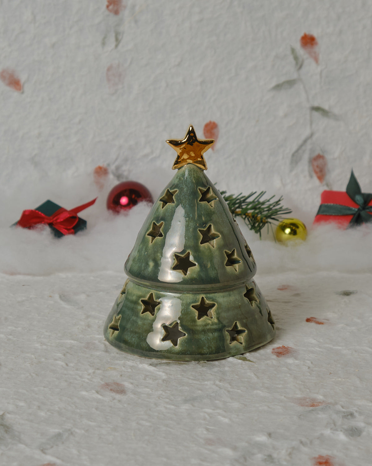 Christmas Tree Fairy-Light Holder