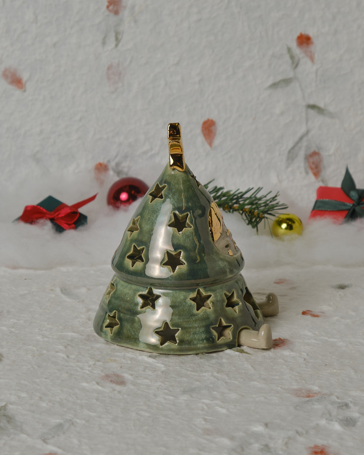 Christmas Tree Fairy-Light Holder