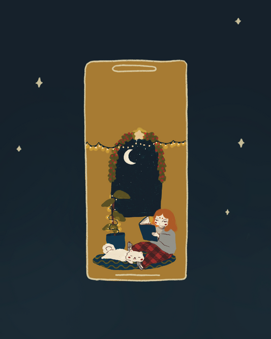 Digital wallpaper - Cozy Night